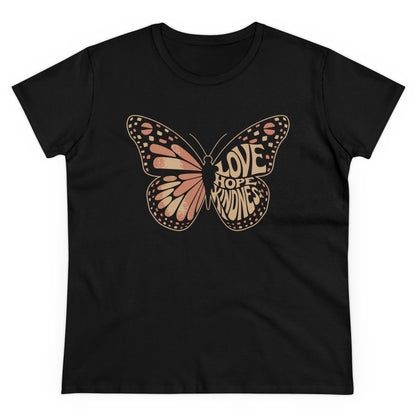 Butterfly of Love Women's Cotton T-Shirt