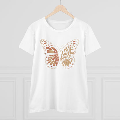 Butterfly of Love Women's Cotton T-Shirt